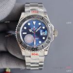 Swiss Quality Rolex Yacht master Citizen 8215 Watch Bright Blue Dial 40mm